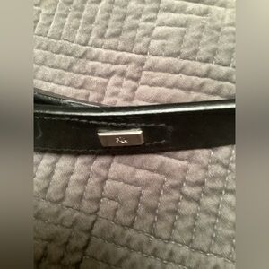 Lauren Ralph Lauren mens black genuine Italian leather belt￼